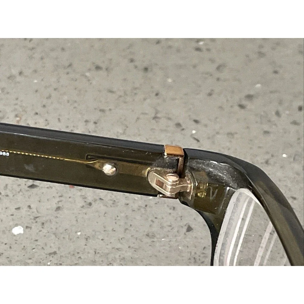 Gucci GG 1444 988 Brown Rectangular Eyeglasses Frames ONLY 130 Full Rim Italy